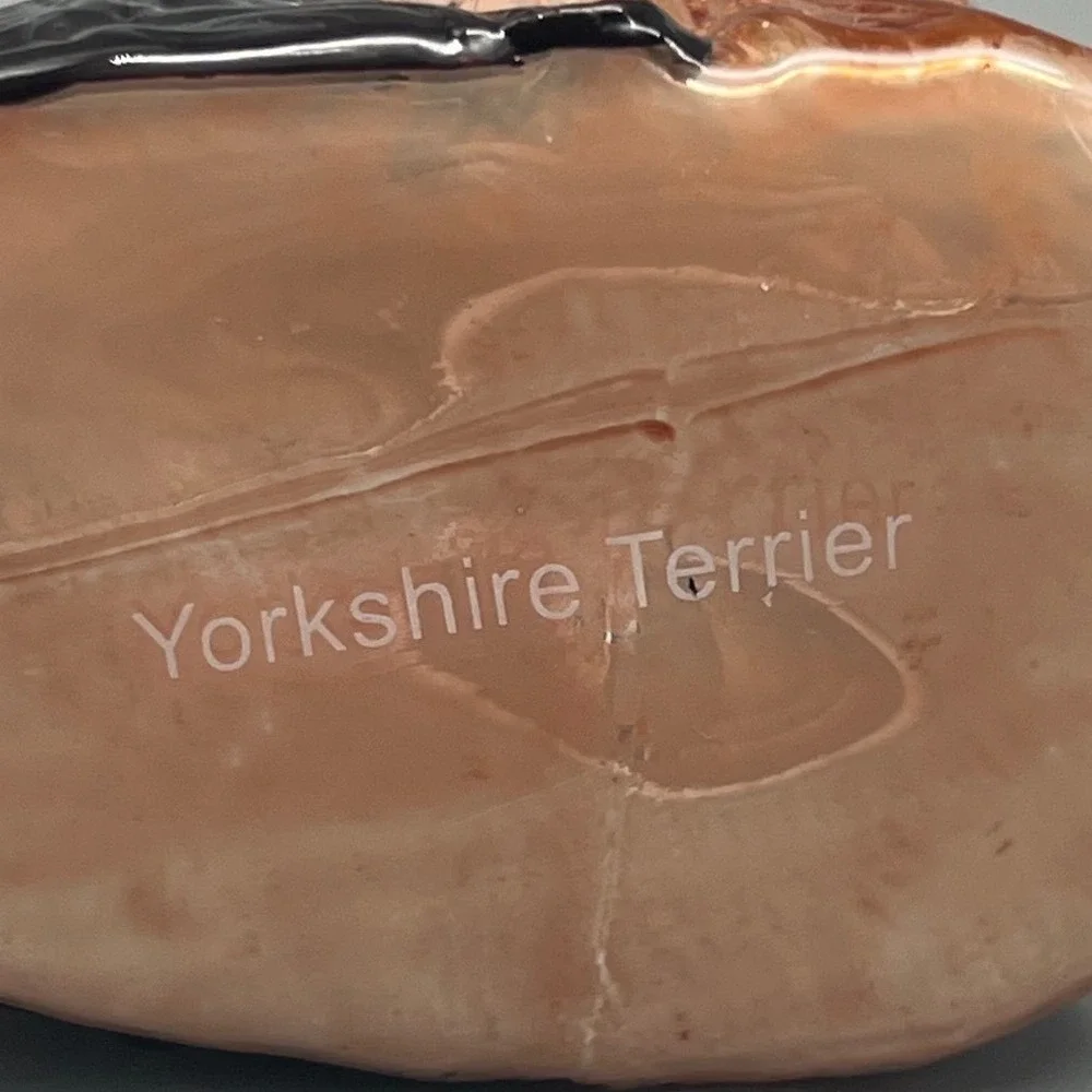 Kurt Adler Noble‎ Gems collection Yorkshire Terrier Glass ornament /box
